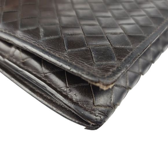 Bottega Veneta Weave Continental Leather Wallet. - Picture 10 of 10